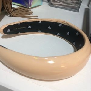 Lele Sadoughi glossy nude padded headband